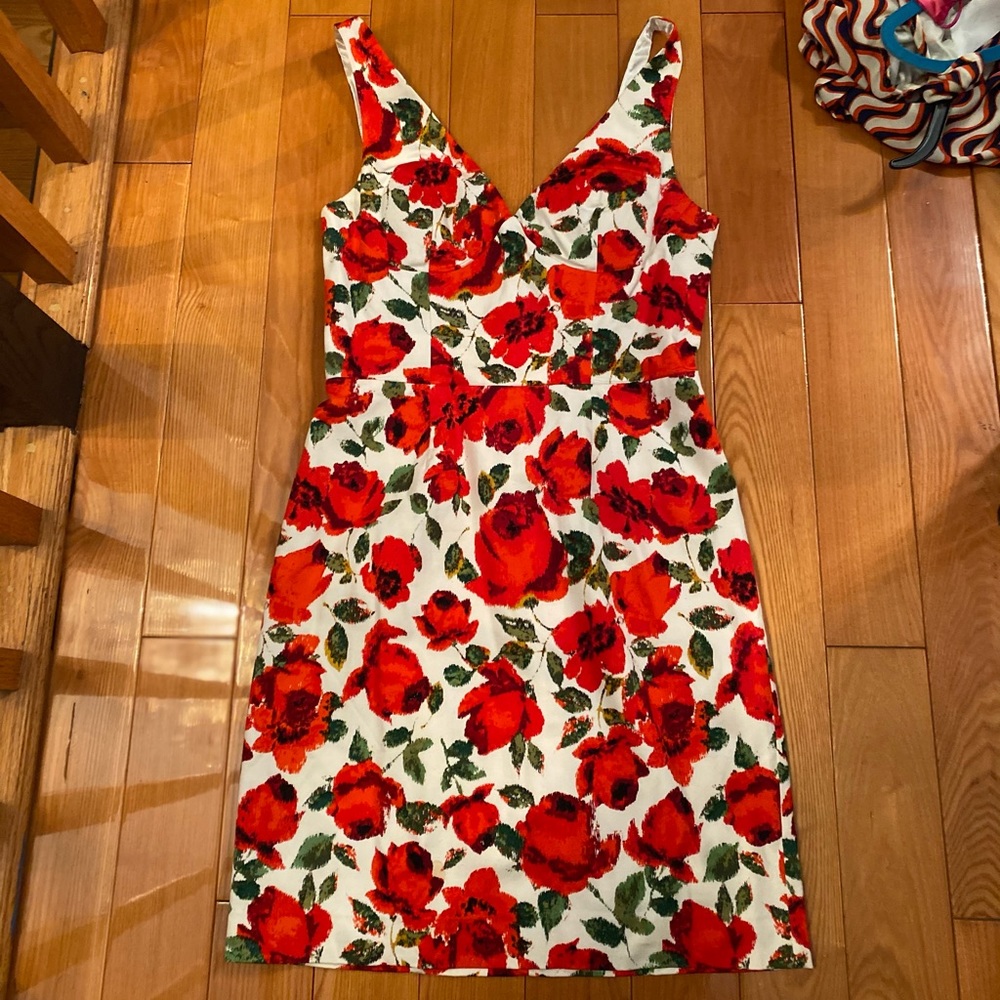 Bebe floral mini dress